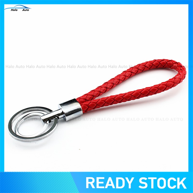 Dây bện móc chìa khóa xe hơi dễ thương