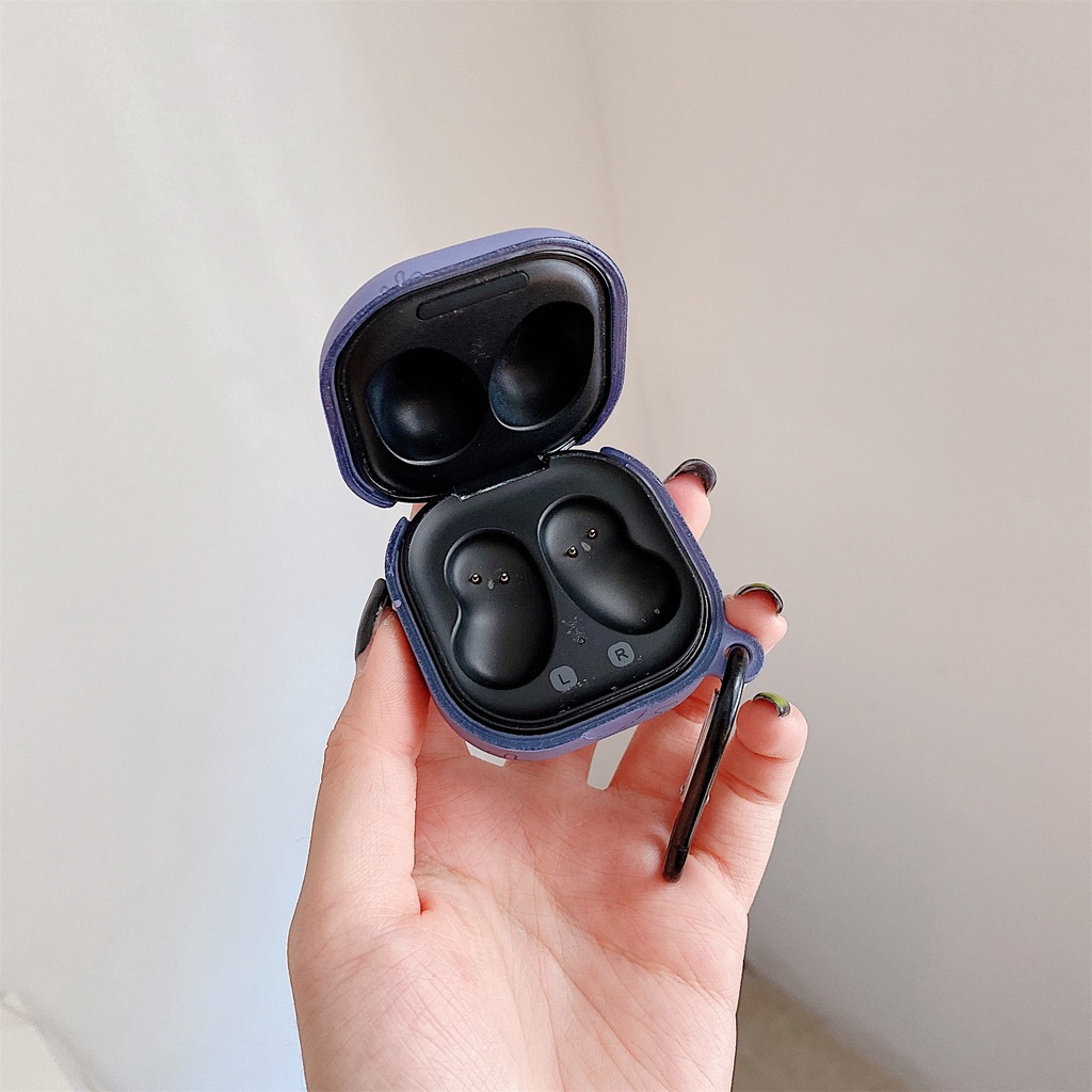 Vỏ Bảo Vệ Hộp Sạc Tai Nghe Samsung Buds live / Buds Pro / buds2 / Buds 2 Pro Bằng TPU Mềm Chống Sốc