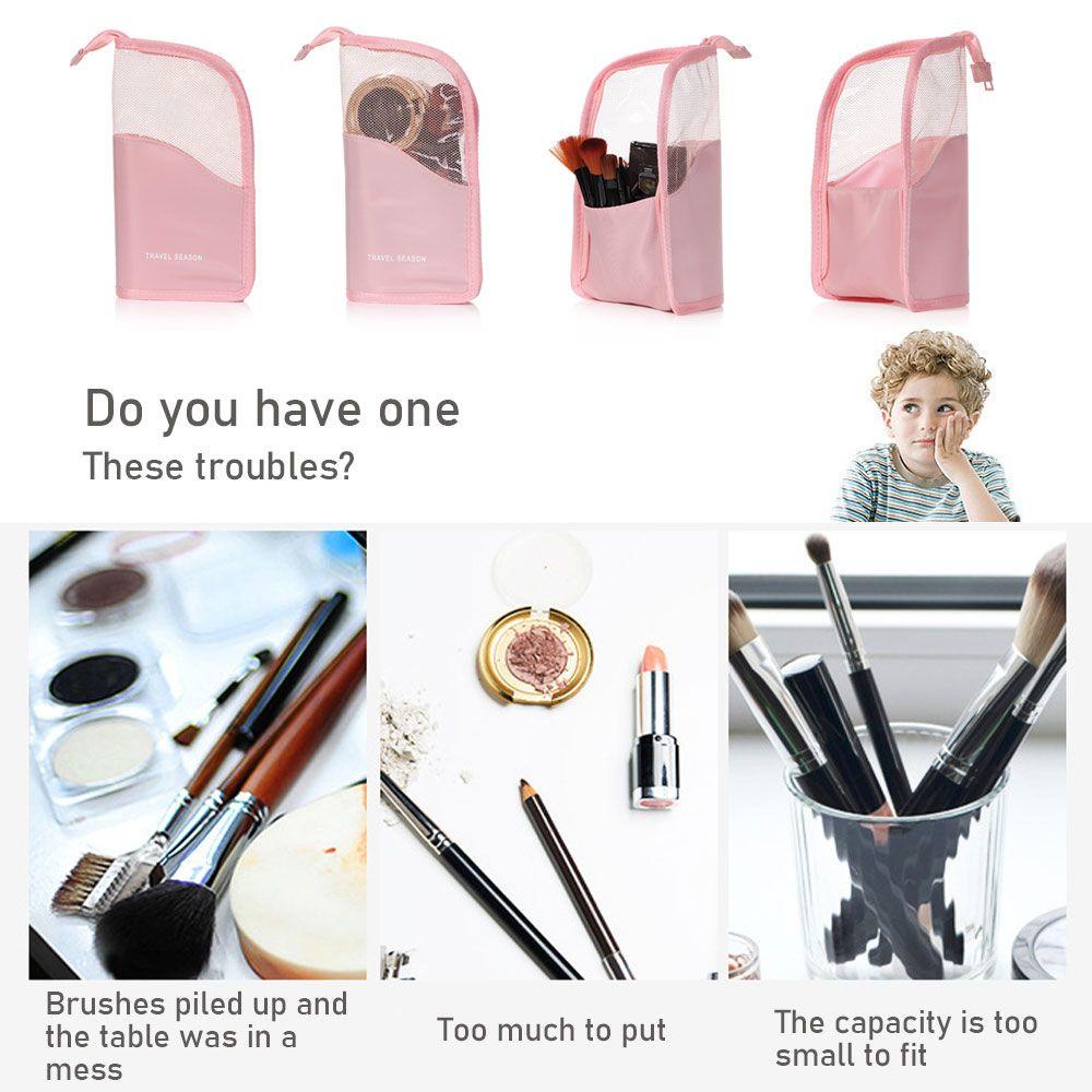 Túi Đựng Cọ Trang Điểm Chống Thấm Nước Đa Năng MIHAN1 Giá Đỡ