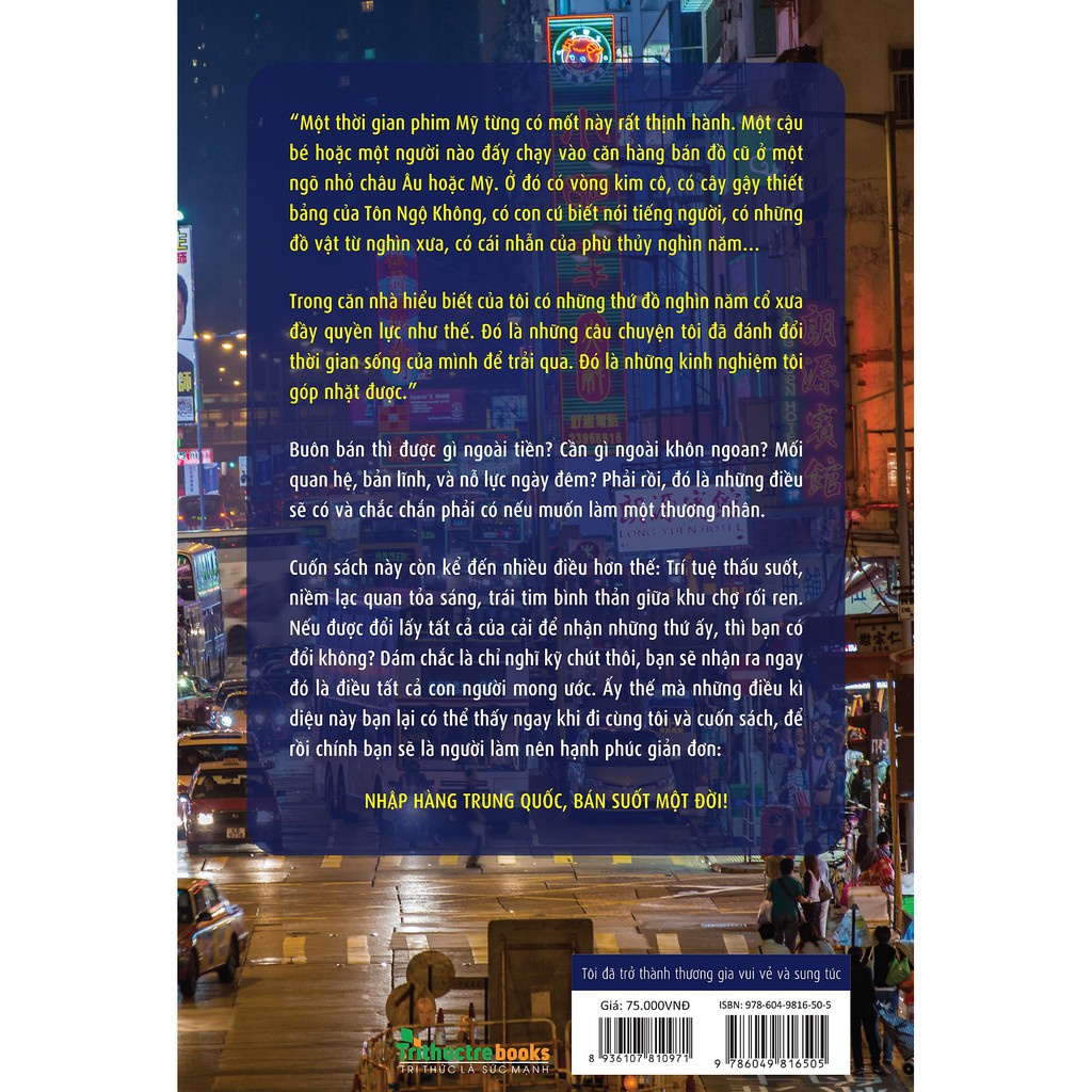 Sách - Tôi đã trở thành thương gia vui vẻ và sung túc - Kinh nghiệm buôn bán hàng Trung Quốc