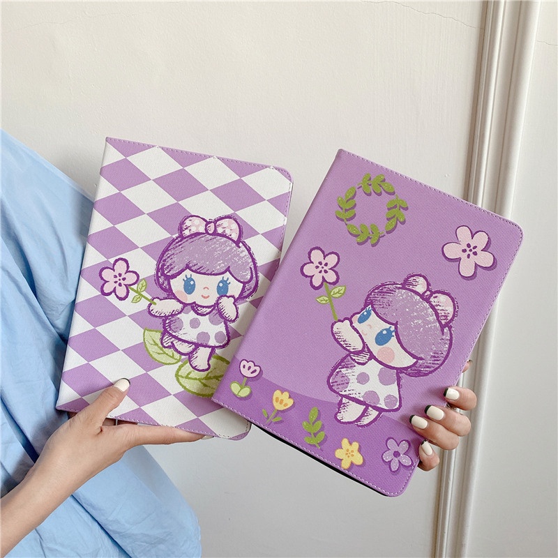 Ốp Máy Tính Bảng Da PU Có Giá Đỡ Cho iPad Mini /Air 1 2/Pro 9.7/4th 5th 6th 2017 2018/7th 8th 9th Gen 2019 2020 2021