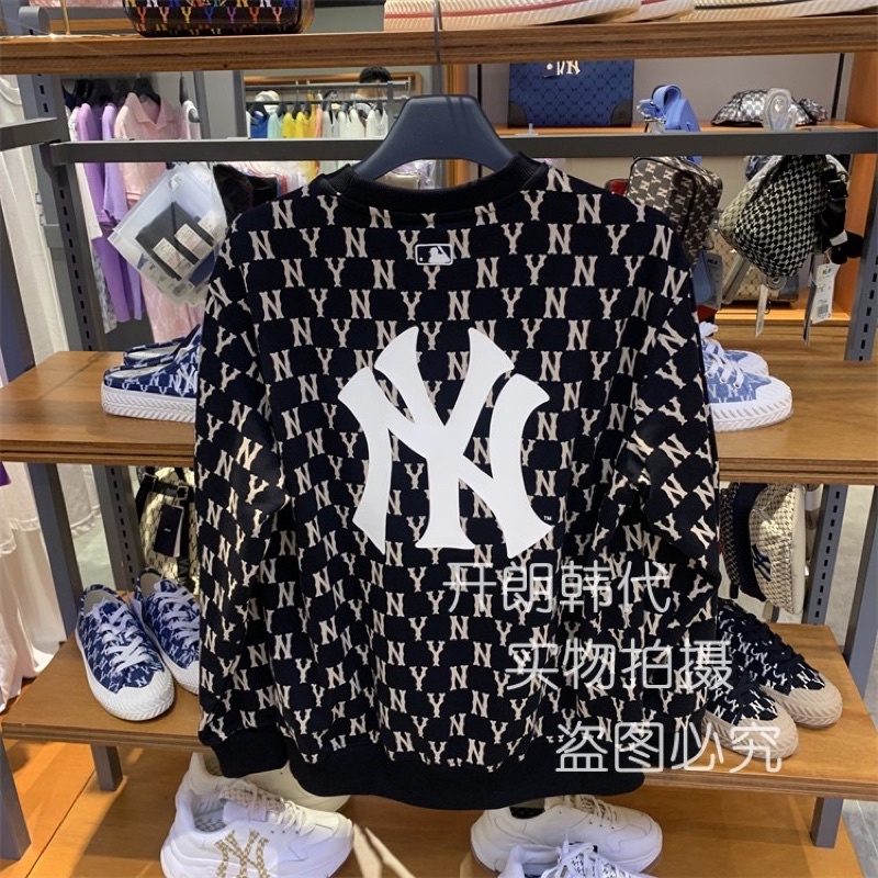 Áo nỉ thu đông dài tay mlb | BigBuy360 - bigbuy360.vn