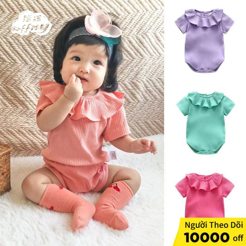 Bộ Áo Liền Quần Thời Trang Cho Bé Sơ Sinh