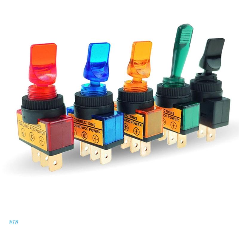 Công Tắc Bật / Tắt Đèn LED Điện Tử Cho Xe Hơi / Tàu Thuyền / Xe Tải / Tàu Thuyền