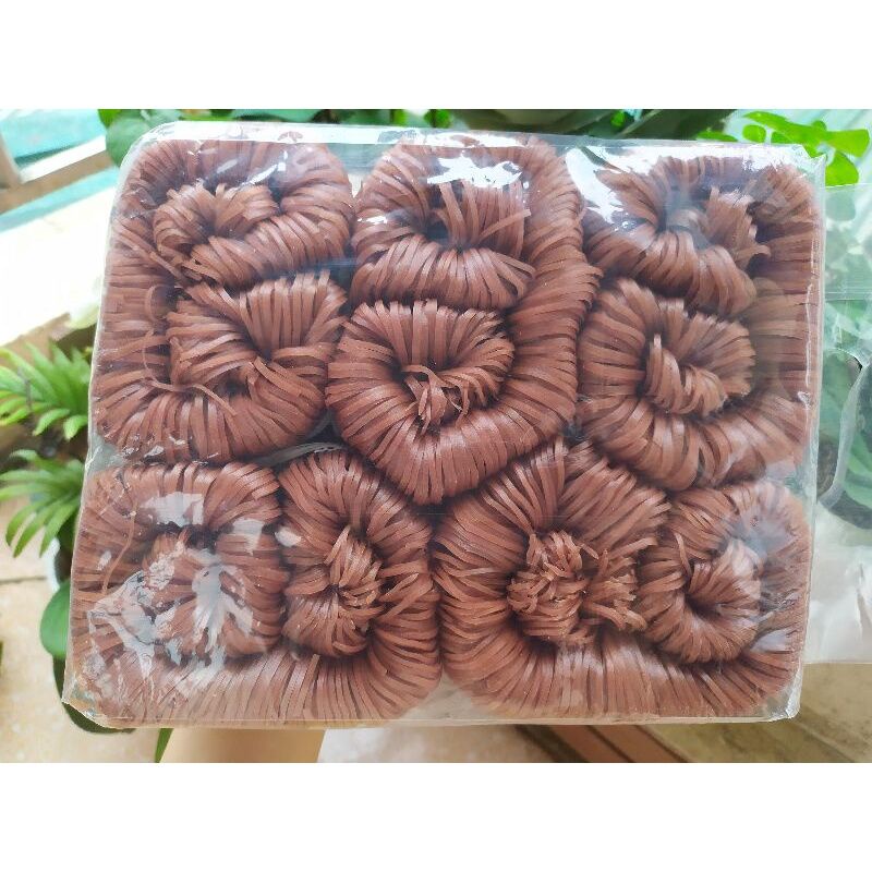 Mỳ chũ gạo lứt nguyên chất ăn kiêng, giảm cân loại 1, mì gạo lứt đặc sản Bắc Giang