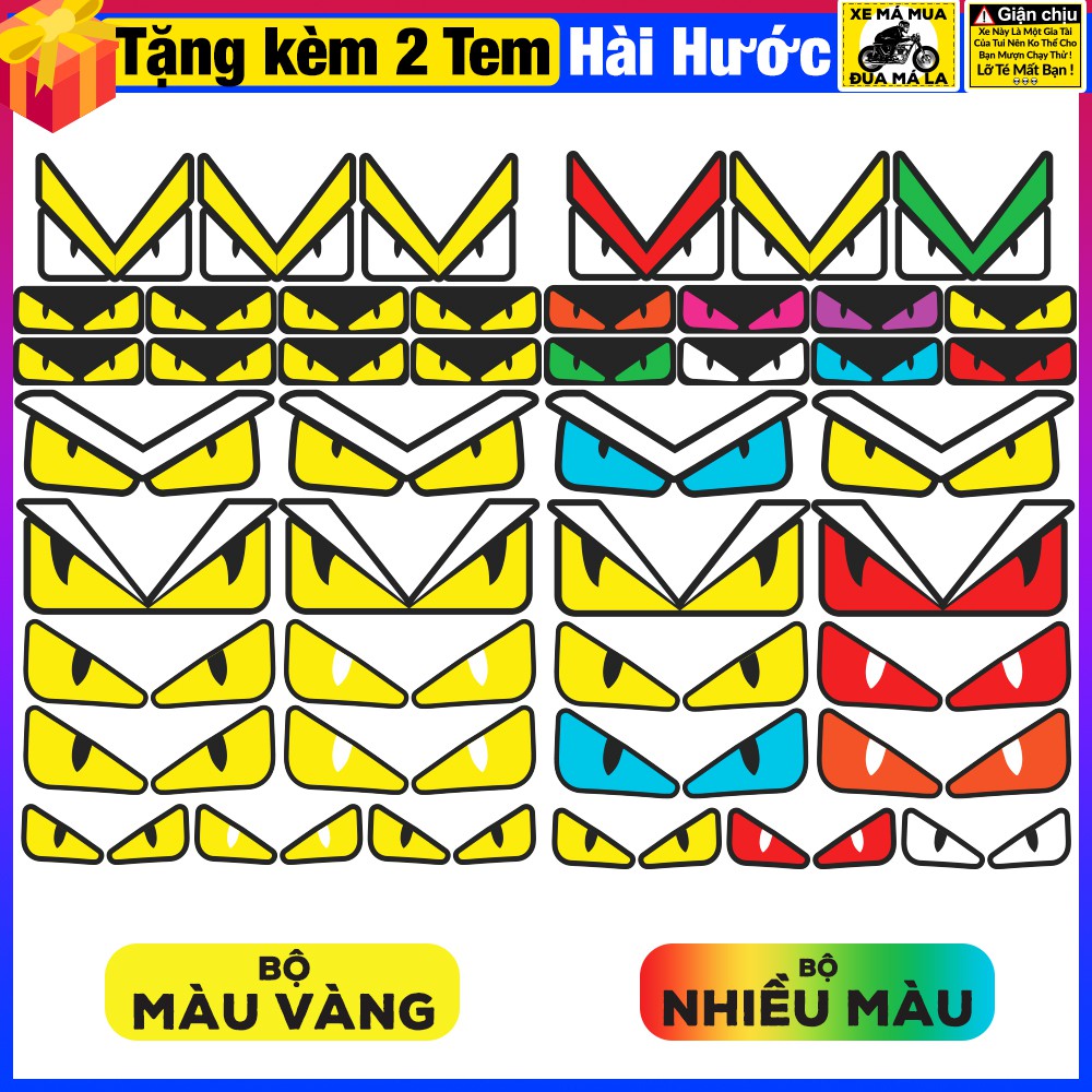 Bộ 22 Tem Fendi - Hình Dán Fendi Tem Dán Trang Trí Xe Máy Mũ Bảo Hiểm - Chống Thấm Nước