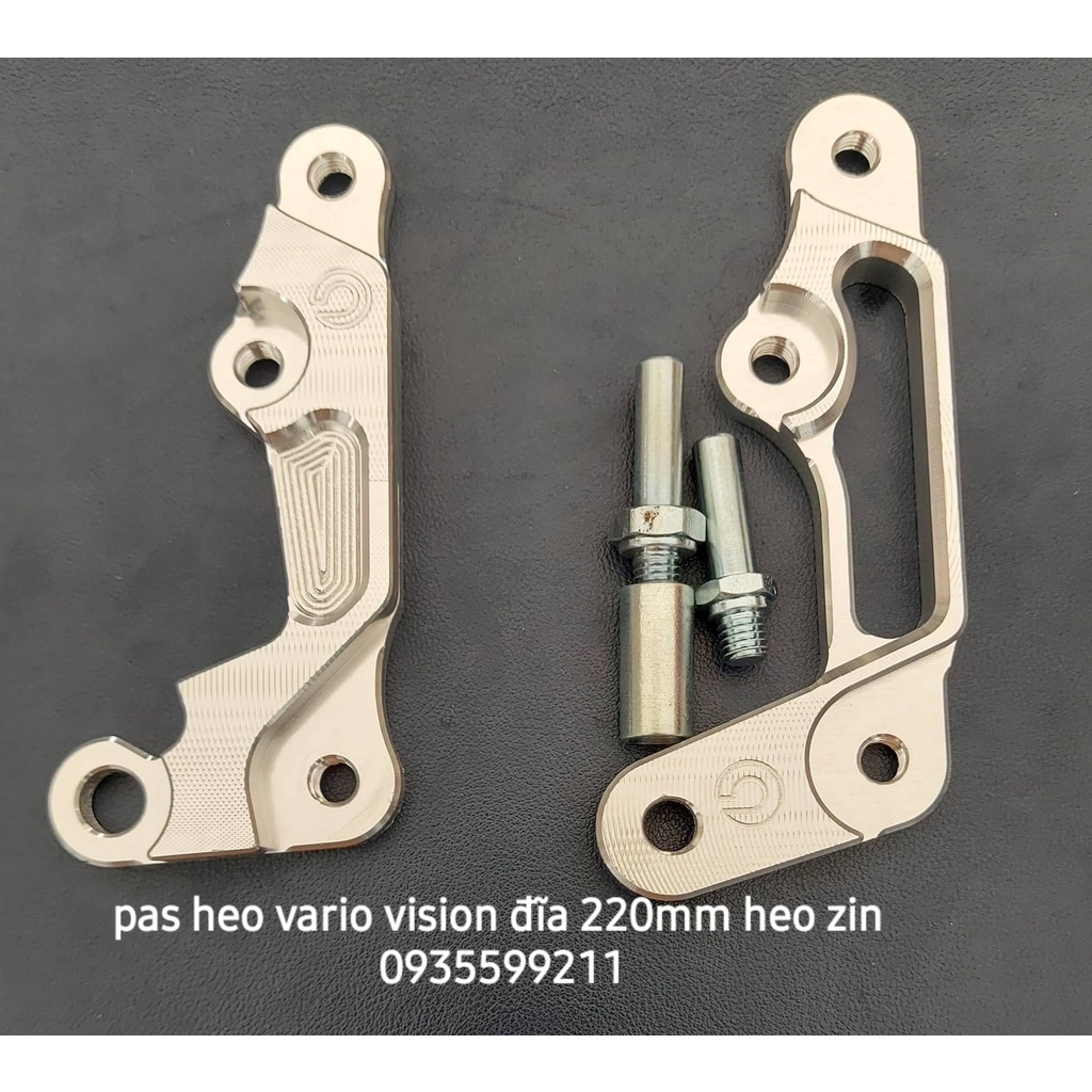 PAS HEO NHÔM CNC HEO ZIN ĐĨA 220MM VARIO VÀ VISION