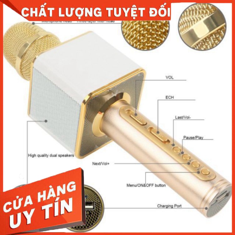 [CHẤT LƯỢNG SỐ 1]  Mic Karaoke Magic SD-08 Hàng Loại 1 Âm Thanh Chuẩn Loa To Đời Mới