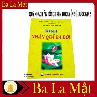 Sách - Kinh Nhân Quả Ba Đời