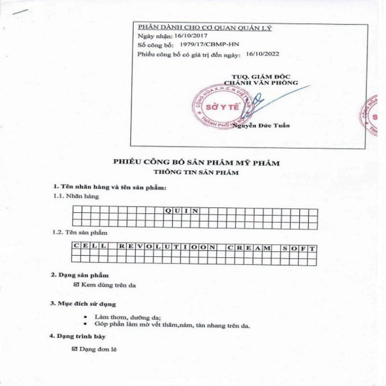 [HÀNG CAO CẤP ] KEM MỜ NÁM QUIN PHIÊN BẢN MỚI 2021 | BigBuy360 - bigbuy360.vn