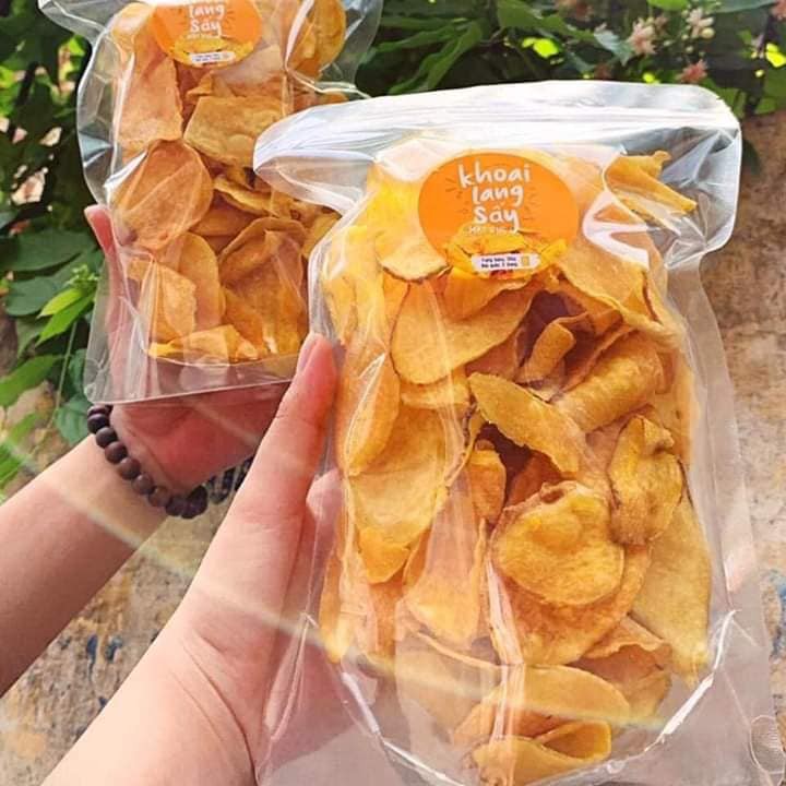 Khoai lang vàng - tím sấy mật ong giòn tan 200g