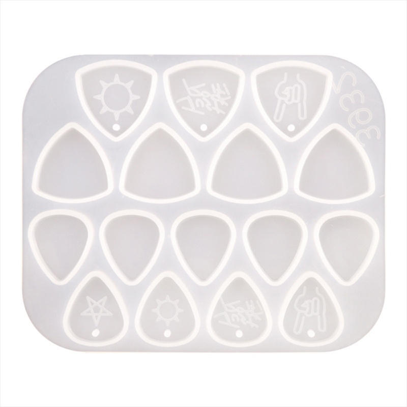 Khuôn silicone làm trang sức hình đàn guitar DIY