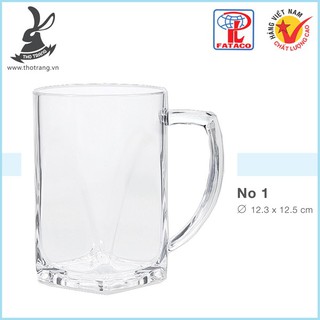 [Có xuất VAT] Ly Uống Bia No1 Nhựa Trong Acrylic Cao Cấp Fataco Việt Nam - Chính Hãng