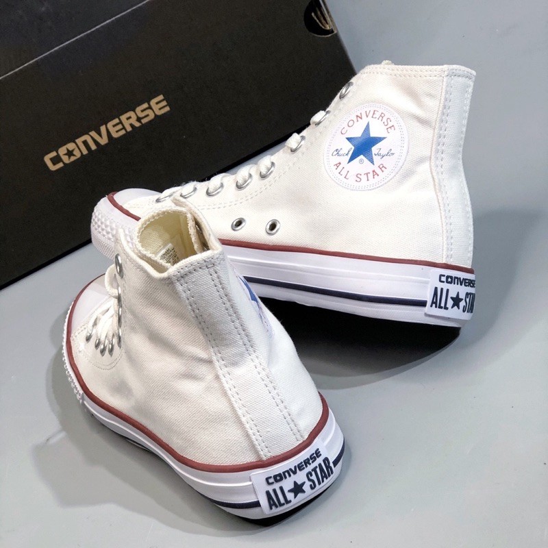 Giày thể thao nam cvs cao cổ full trắng ( Có Hộp ) | BigBuy360 - bigbuy360.vn