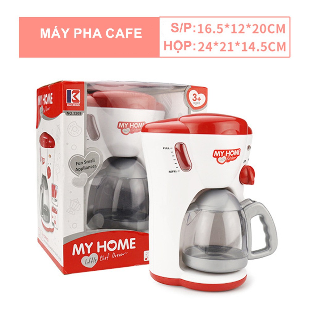 Bộ đồ chơi vật dụng gia đình – Máy pha cafe My Home hàng chính hãng