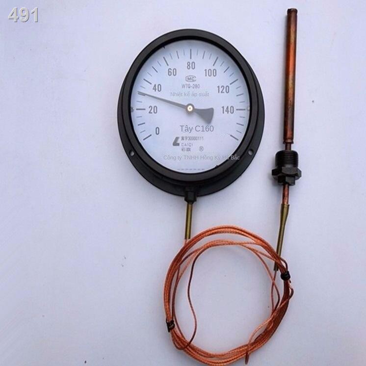 Nhiệt kế áp suất WTZ / TQ-280 để đo độ nước và dầu nồi hơi công nghiệp biến truyền từ xa