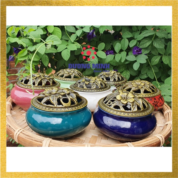 Thác khói trầm hương, lư đốt trầm, lư xông trầm