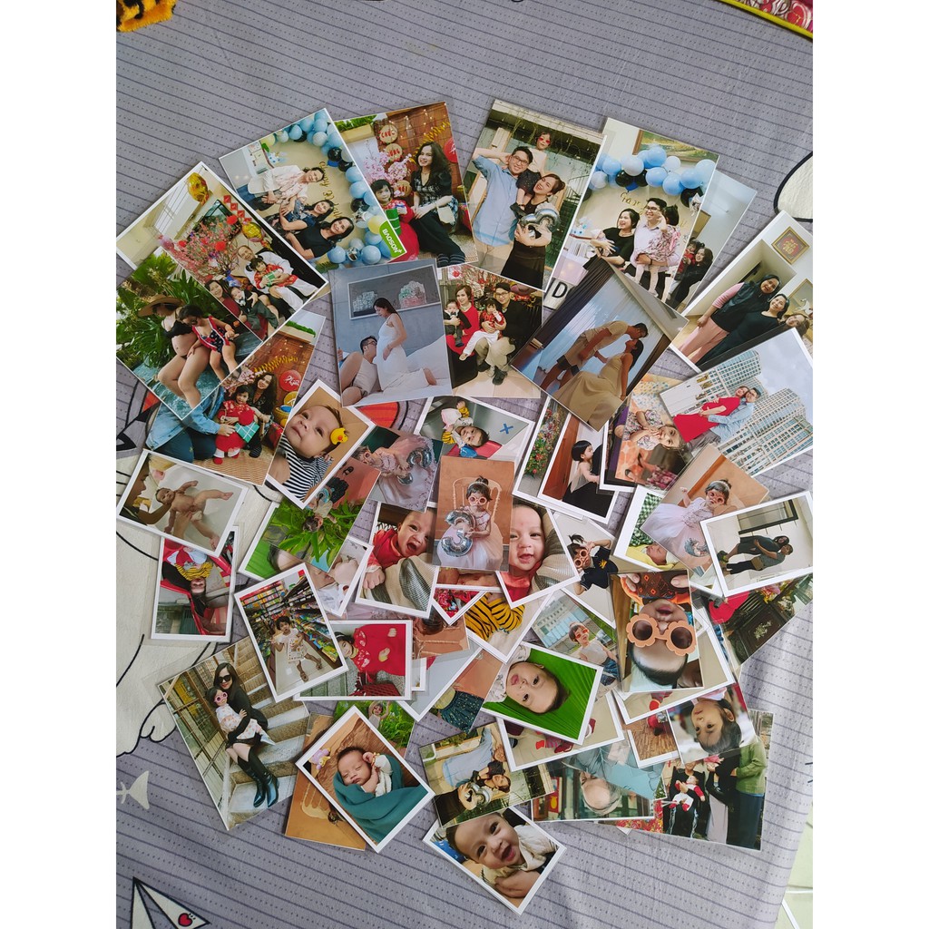 In ảnh theo yêu cầu kích thước 6x9 cm 1k/tấm ép plastic không phai màu | BigBuy360 - bigbuy360.vn