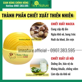 Kem Dưỡng Ẩm Cho Bé Baby Sheep I’m Nature 50gr