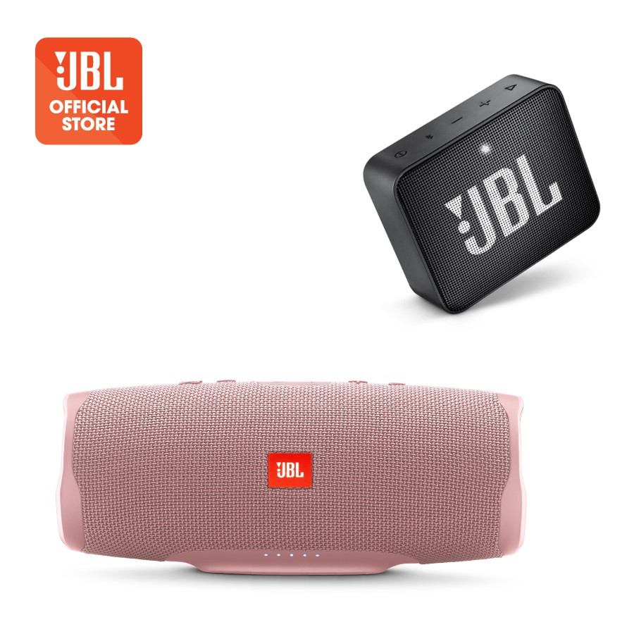 [Mã 2404EL10K giảm 10K đơn 20K] |Combo| Loa Bluetooth JBL Charge 4 + Loa Bluetooth JBL Go 2 - Hàng Chính Hãng