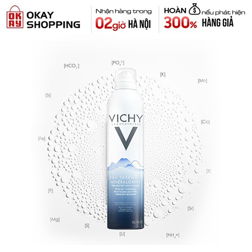 Nước khoáng dưỡng da Vichy Mineralizing Thermal Water 150ml