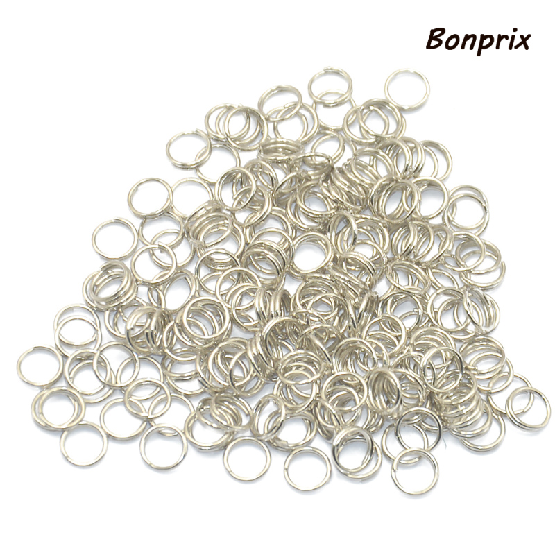 Set 200 Vòng Nối Mạ Vàng 6mm Chuyên Dụng Cho Móc Khóa