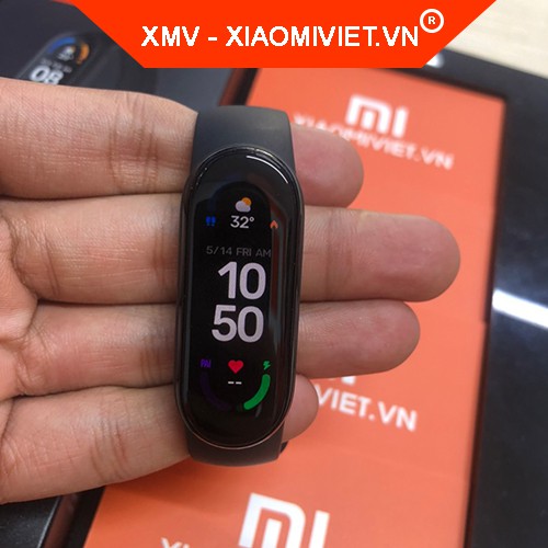 Vòng đeo tay Xiaomi Mi Band 6 - Bản quốc tế | Hàng chính hãng | BH 12 tháng