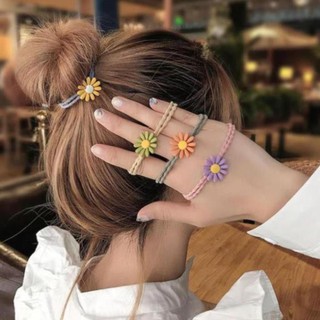 Cột tóc ♥ FREESHIP ♥ dây chun cột tóc hoa cúc dễ thương | Soozy