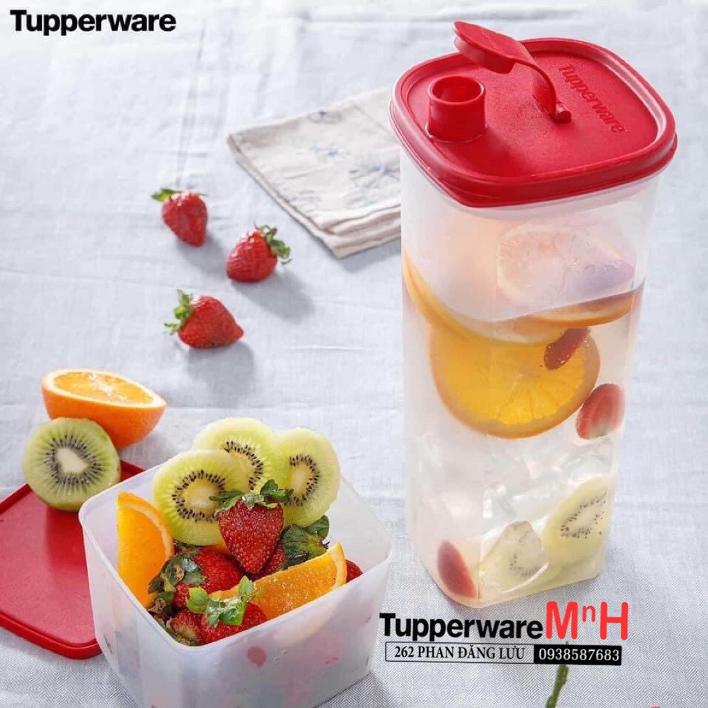 Bộ Bình Nước Tasty Set Tupperware, Hộp Nhựa Bảo Quản Thực Phẩm