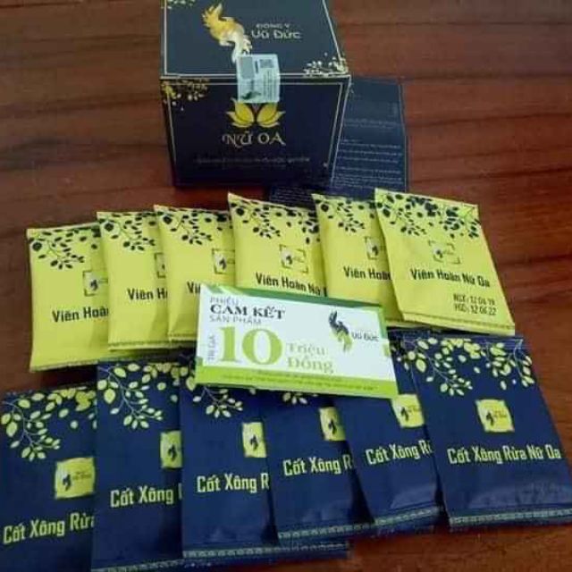 PHỤ KHOA NỮ OA, ĐÔNG DƯỢC VŨ ĐỨC, 5 VIÊN, 5 XÔNG HKSTORE
