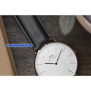 Dây da đồng hồ dw nữ size 32mm và 28mm 5.0