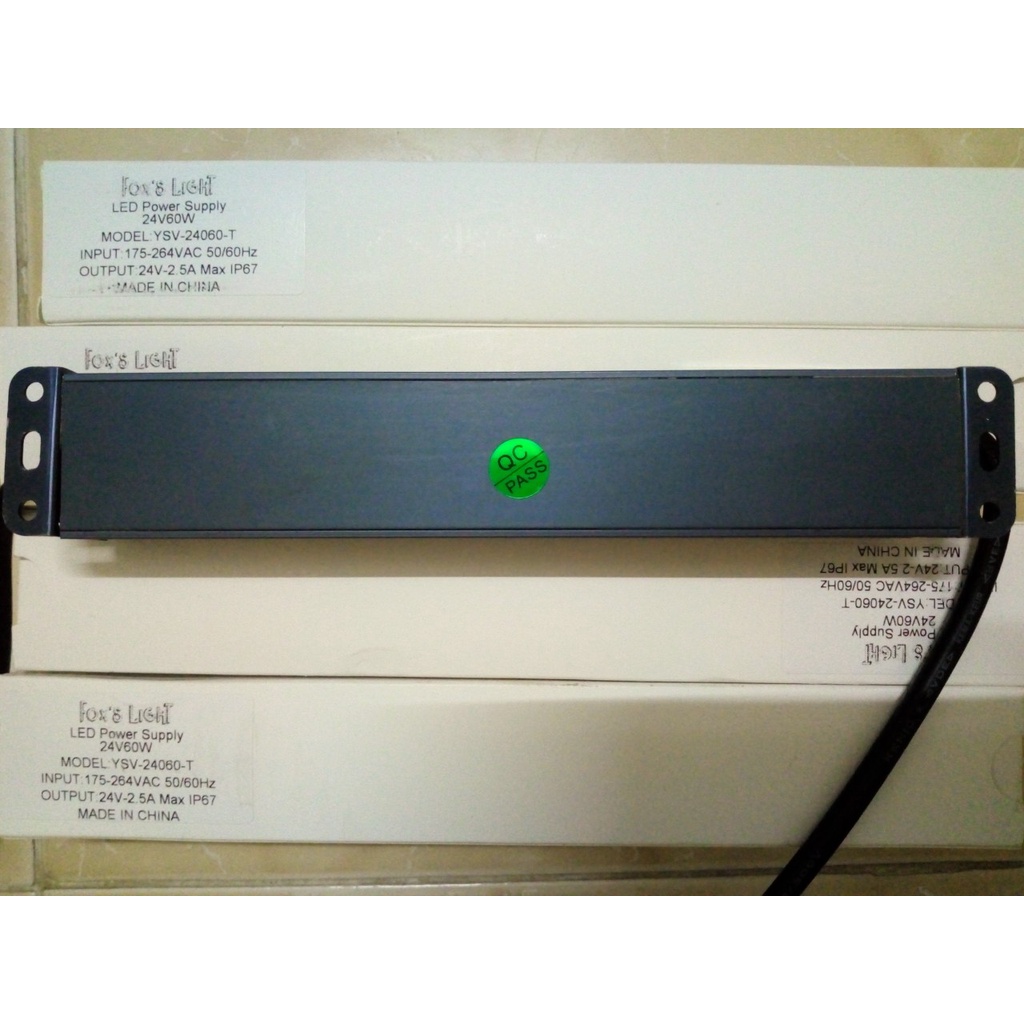 Đèn LED 24V 60W - Nguồn đèn LED ngoài trời, dưới đất, chống nước, chống bụi