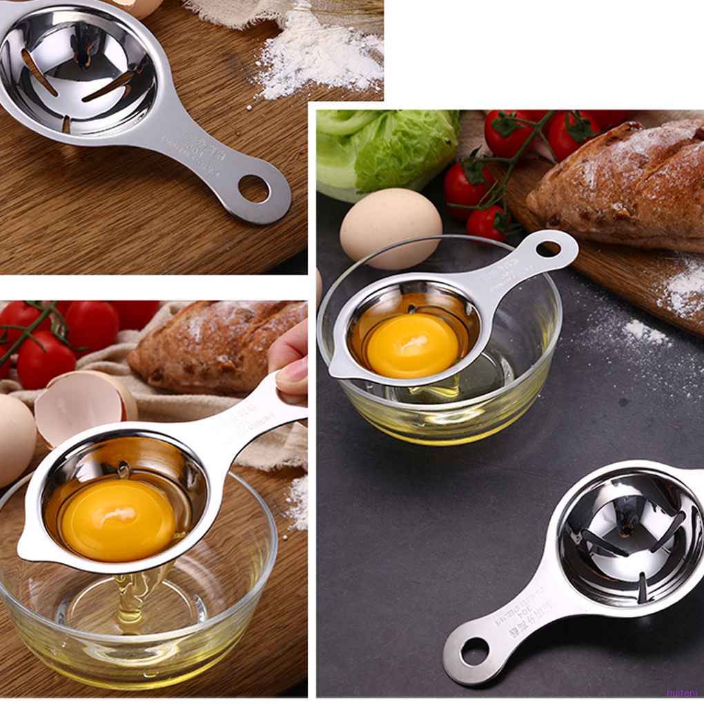 Dụng Cụ Tách Lòng Đỏ Trứng Bằng Thép Không Gỉ