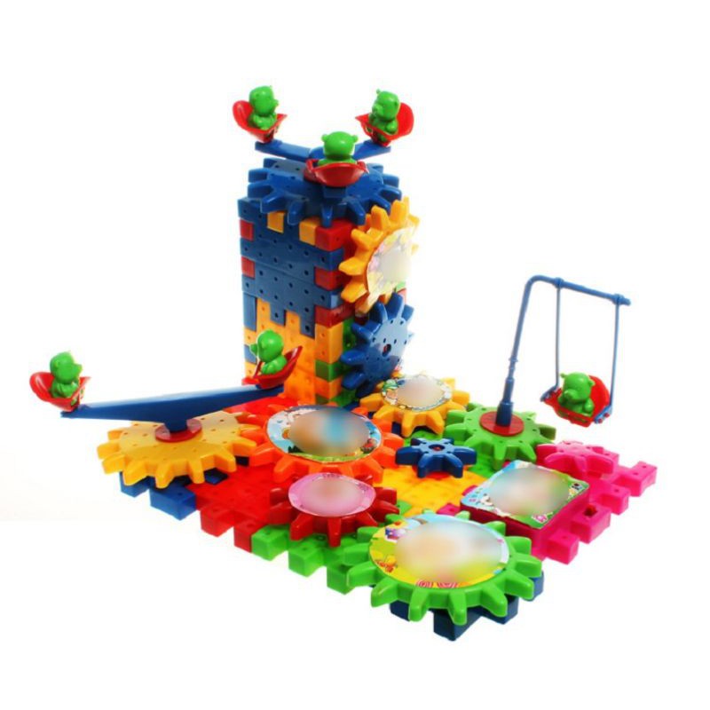 Bộ ghép 81 miếng điện bánh răng 3d,,,