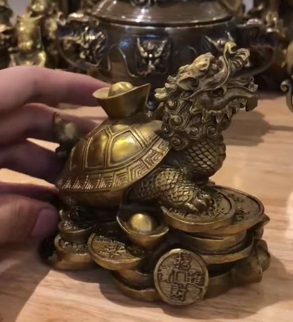 Tượng Long Quy phong thủy Chiêu tài Hưng gia Trấn Trạch tphcm