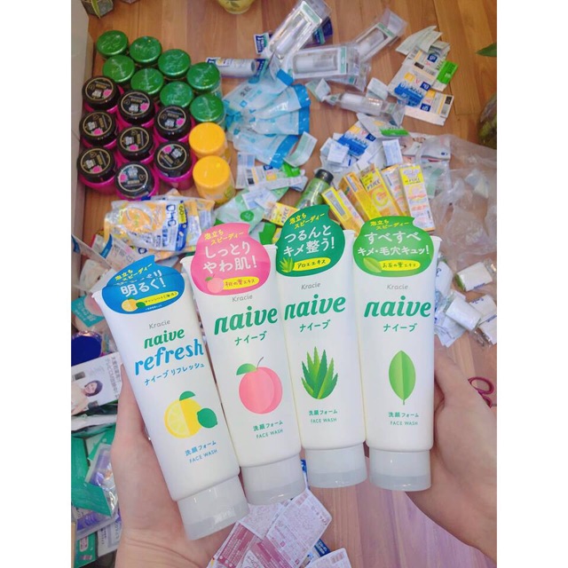 (Siêu SALE) Sữa rửa mặt Naive Nhật Bản