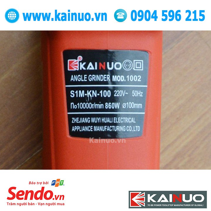 Máy mài KAINUO 1002 100mm 860w