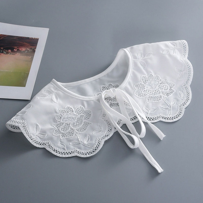 Cổ Áo Rời Thêu Họa Tiết Kiểu Hán Phục Thời Trang Cho Nữ