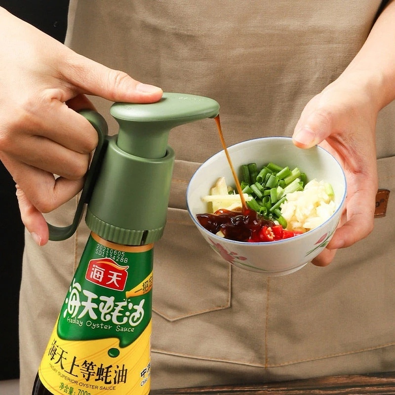 1 Bộ Dụng Cụ Bơm Nước Sốt 3 Màu Có Tay Cầm Chống Rò Rỉ Dành Cho Nhà Bếp