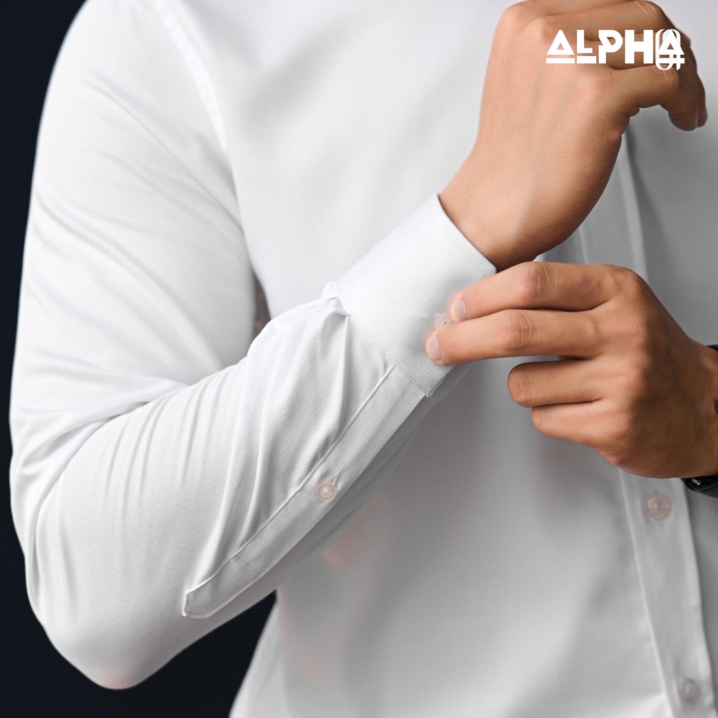 Áo sơ mi nam dài tay chất cotton lụa chống nhăn thấm hút bảng màu basic dễ phối GEN03