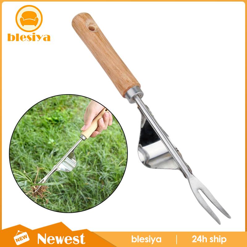 [Blesiya] Nĩa Loại Bỏ Cỏ Dại Mũi Nhọn Chữ V Chống Rỉ Sét Dễ Dàng Loại Bỏ Cỏ Dại Cho Sân Vườn