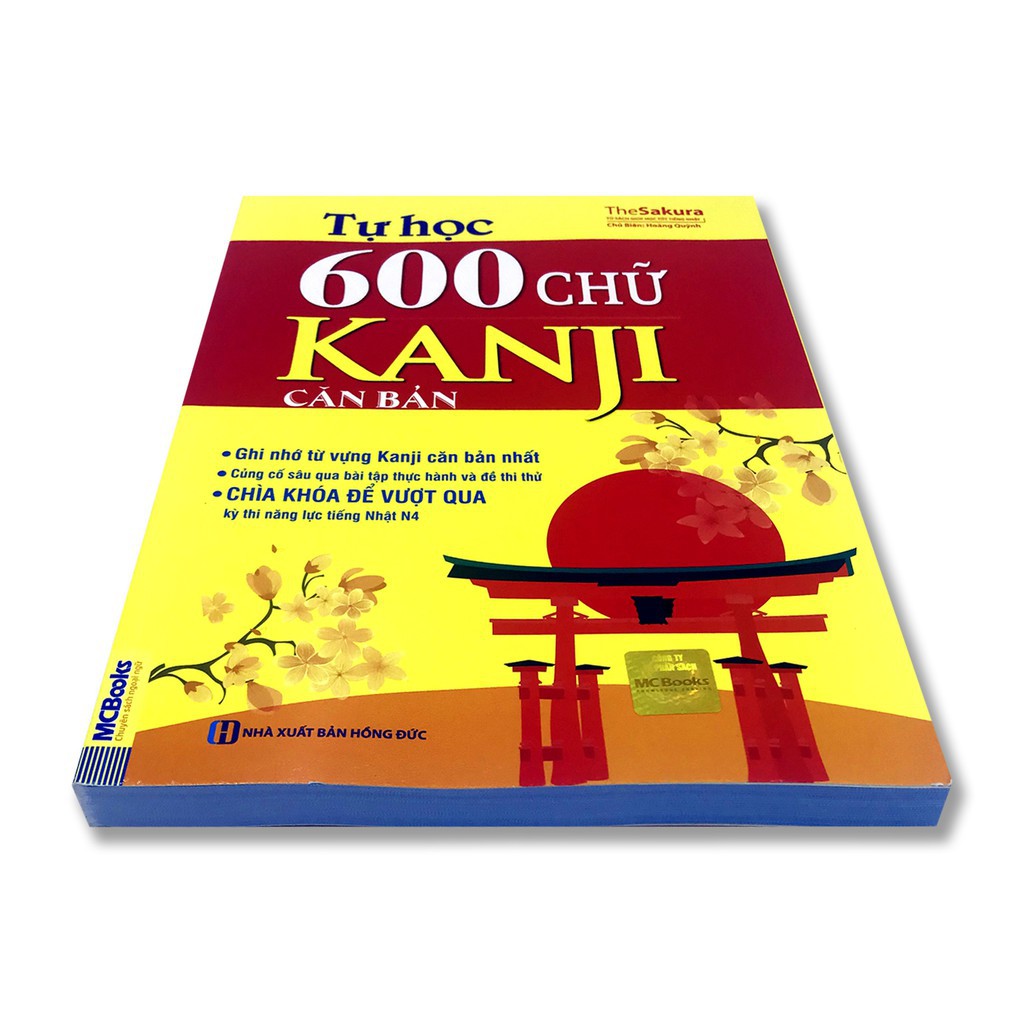 Sách Sách Tự Học 600 Chữ Kanji Căn Bản