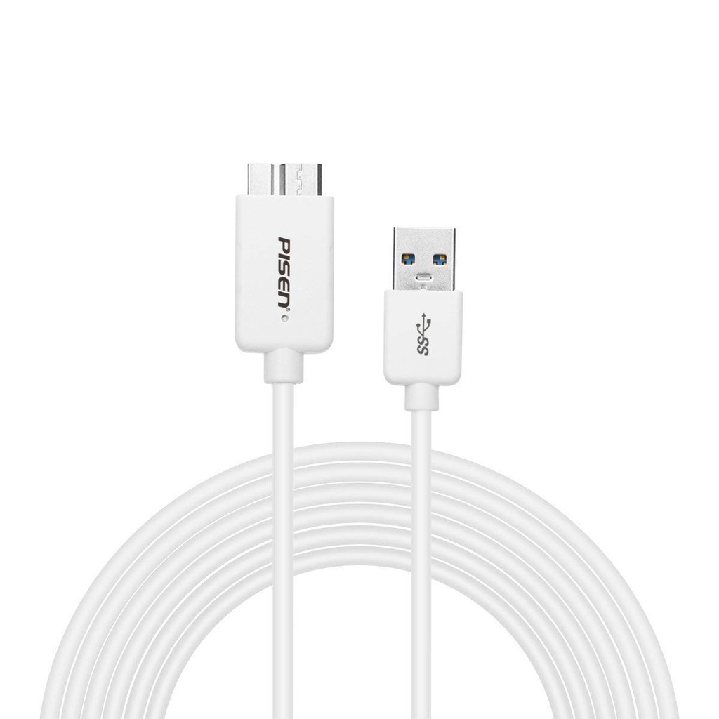 Cáp Micro USB 3.0 dùng cho ổ cứng di động, HDD box Pisen