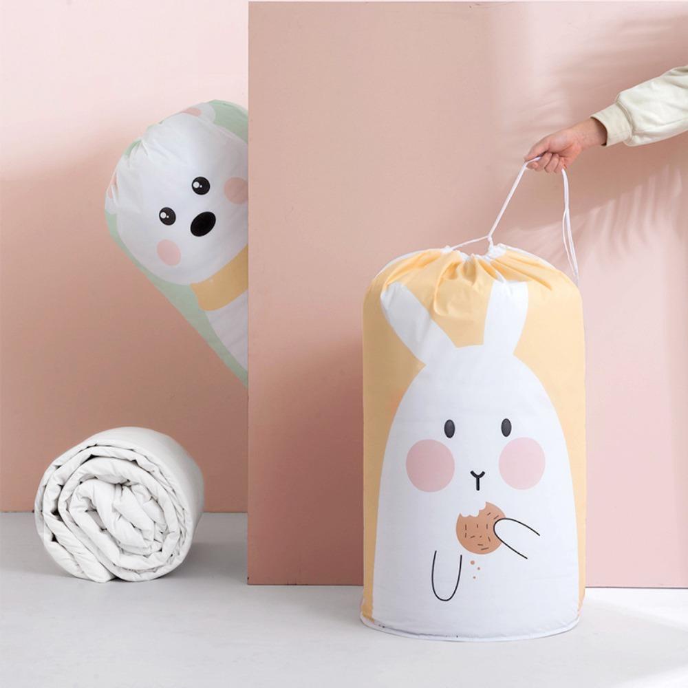 Túi Đựng Chăn Mền / Đồ Chơi Trẻ Em Họa Tiết Hoạt Hình Dùng Khi Đi Du Lịch