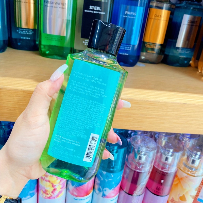 Sữa tắm và gội cho nam Bath and Body Works - Fresh Water (295mL)