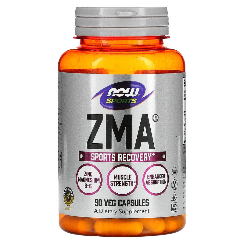 Viên Now ZMA Bổ Sung Vitamin Và Khoáng Chất Giúp Cải Thiện Giấc Ngủ Và Phục Hồi Cơ Bắp Now ZMA EVL Z Matrix