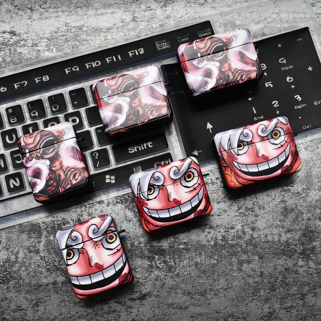 Vỏ Bảo Vệ Hộp Sạc Tai Nghe Bluetooth Airpods 1 2 3 Pro Gen 3 Bằng Tpu Mềm Chống Sốc Chống Rơi Hình Nhân Vật Luffy One Piece