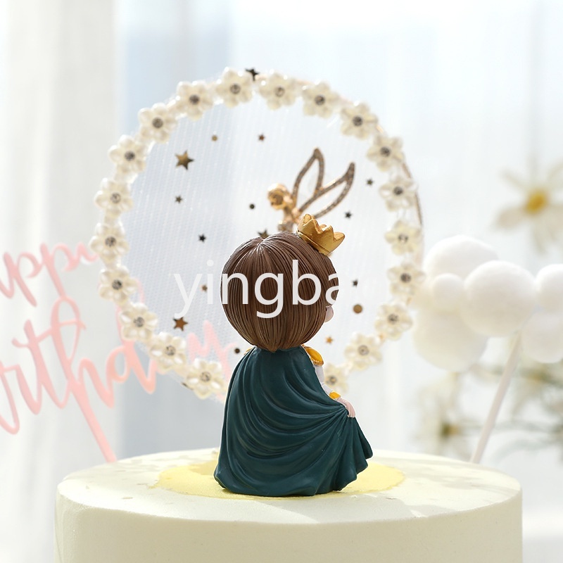 Mô Hình Búp Bê Trang Trí Bánh Kem Hình Hoàng Tử Hoàng Tử Dành Cho Trẻ Em