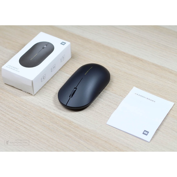 Chuột Máy Tính Không Dây Xiaomi Gen 2 - Chuột Không Dây Thiết Kế Nhỏ Gọn, Siêu Nhạy, Pin Dùng 12 Tháng - BH12 Tháng