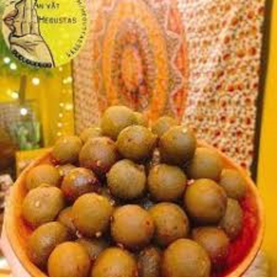 1kg ô mai sấu giòn cay